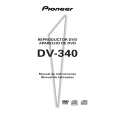 PIONEER DV-340/WYXQ/SP Owner's Manual cover photo