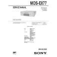 SONY MDSEX77 Service Manual cover photo