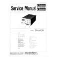 TECHNICS SH400 Service Manual cover photo