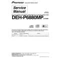 PIONEER DEH-P6880MPBR Service Manual cover photo