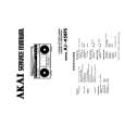 AKAI AJ458FS Service Manual cover photo