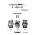 CASIO QW1699 Service Manual cover photo