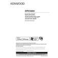 KENWOOD DPX308U Quick Start cover photo