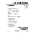 SONY LBT-N300K Service Manual cover photo