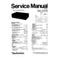 TECHNICS SUV470 Service Manual cover photo