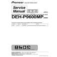 PIONEER DEH-P9600MP/X1B/EW Service Manual cover photo