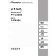 PIONEER XV-CX505/NAXJ5 Owner's Manual cover photo