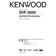 KENWOOD DVF-3500 Owner's Manual cover photo