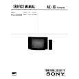 SONY KVC2540B Service Manual cover photo