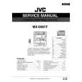 JVC MXD301T Service Manual cover photo