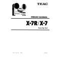 TEAC X7/R Service Manual cover photo