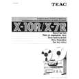 TEAC X10R Owner's Manual cover photo