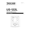 TEAC US-122L Owner's Manual cover photo