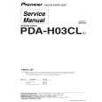 PIONEER PDA-H03CL/U Service Manual cover photo