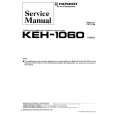 PIONEER KEH-1060/XM/UC Service Manual cover photo