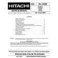 HITACHI 50UX52B/53K Service Manual cover photo