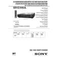 SONY SLVE580EE Service Manual cover photo