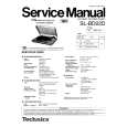 TECHNICS SL-BD22D Service Manual cover photo