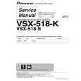 PIONEER VSX-518-K/KUCXJ Service Manual cover photo