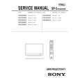 SONY KDS-50A2010 Service Manual cover photo