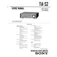 SONY TAS2 Service Manual cover photo