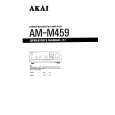 AKAI AM-M459 Owner's Manual cover photo