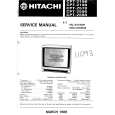 HITACHI CPT2196 Service Manual cover photo