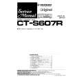 PIONEER CT-S607R Service Manual cover photo