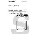 TOSHIBA MW20FM1 Service Manual cover photo