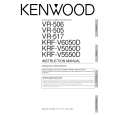 KENWOOD VR517 Owner's Manual cover photo