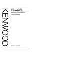 KENWOOD KXW6050 Owner's Manual cover photo