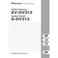 PIONEER XV-DV313/LFXJN Owner's Manual cover photo