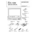 KENWOOD KVC1000 Service Manual cover photo
