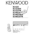 KENWOOD IS-A23 Owner's Manual cover photo