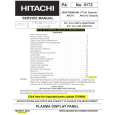 HITACHI 50HDT50M Service Manual cover photo