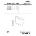 SONY KVES34M80 Service Manual cover photo