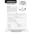 HITACHI PJTX100W Service Manual cover photo