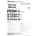 PIONEER B-PDSP-H Service Manual cover photo