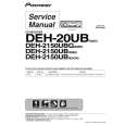 PIONEER DEH-20UB/XS/UC Service Manual cover photo