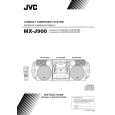 JVC MX-J900C Owner's Manual cover photo