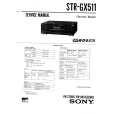 SONY STRGX511 Service Manual cover photo