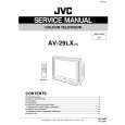 JVC AV29LX/U Service Manual cover photo