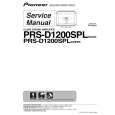PIONEER PRS-D1200SPL/XSEW5 Service Manual cover photo