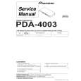 PIONEER PDA-4003/UCBWYVLDK Service Manual cover photo