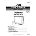 JVC AV25BD3EK Service Manual cover photo