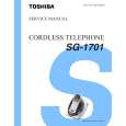 TOSHIBA SG1701 Service Manual cover photo