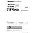 PIONEER GM-X562/XR/ES Service Manual cover photo