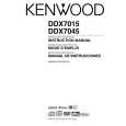 KENWOOD DDX7035 Owner's Manual cover photo