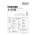 TOSHIBA V-473F Service Manual cover photo