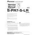 PIONEER S-PR7-S-LR/XCN/WL Service Manual cover photo